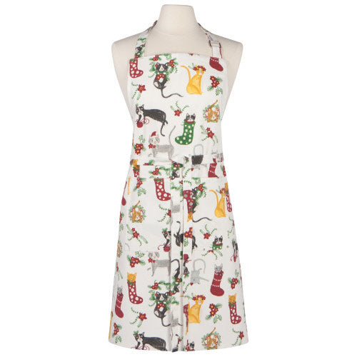 Apron - Chef - Meowy Christmas