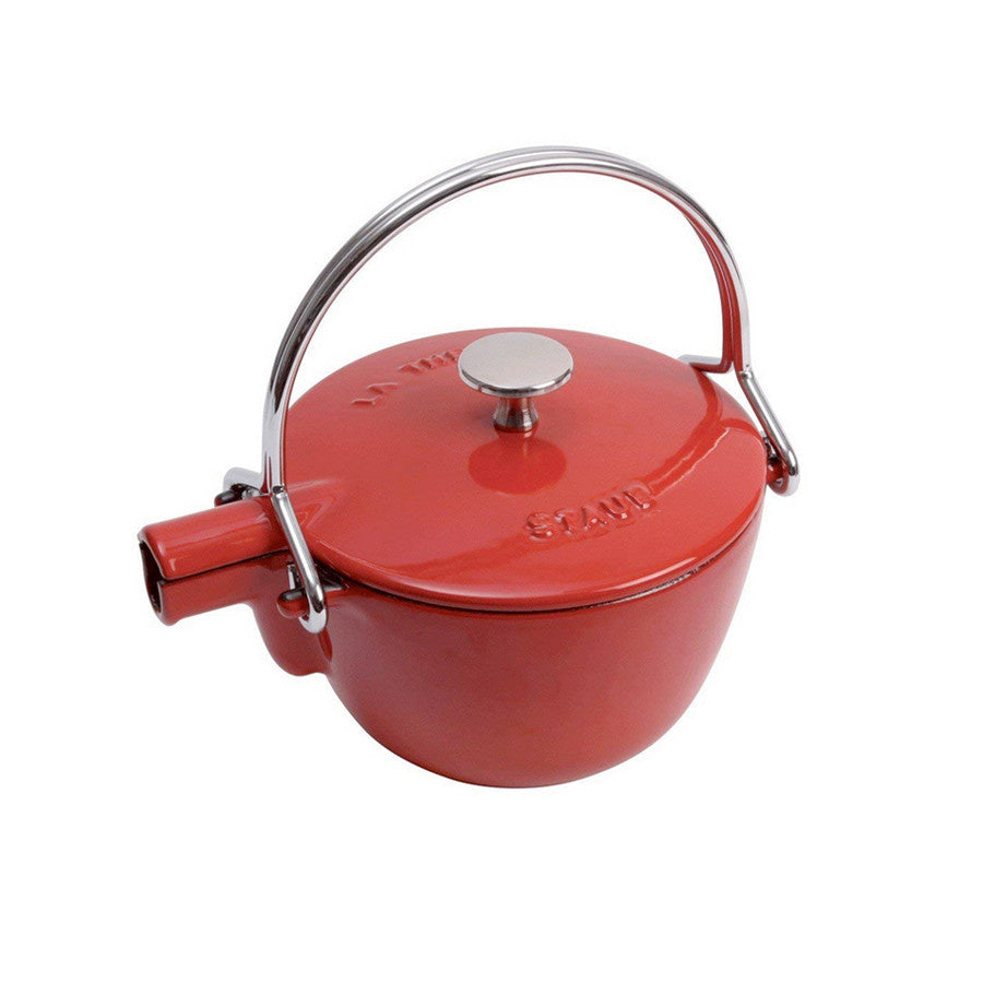 Load image into Gallery viewer, Staub 1.1L / 1.16-Qt Cherry Teapot
