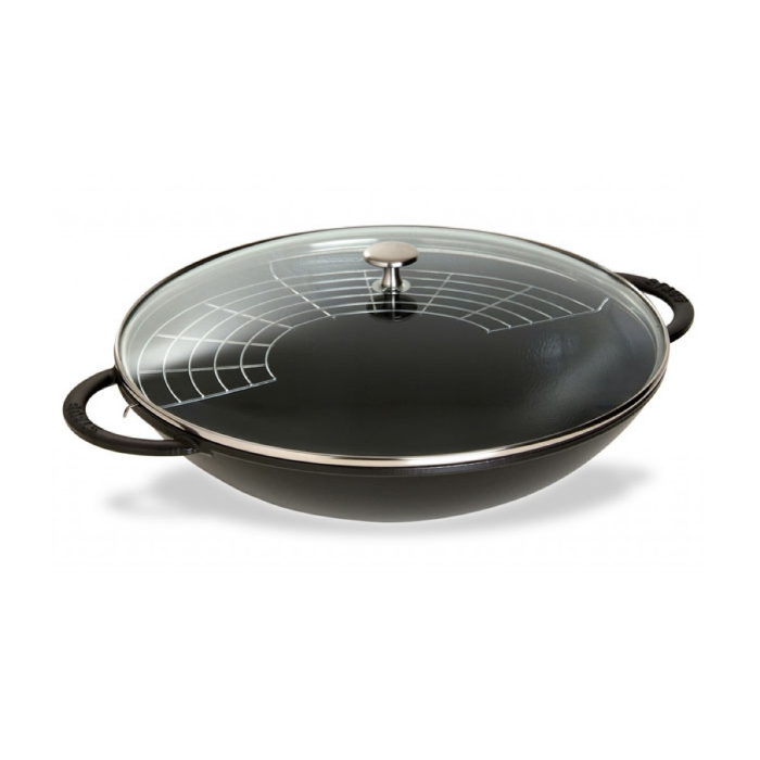 Staub Wok 14.5"/37cm Black