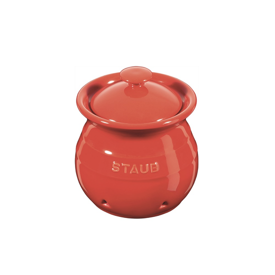 Load image into Gallery viewer, Staub Garlic Keeper Red
