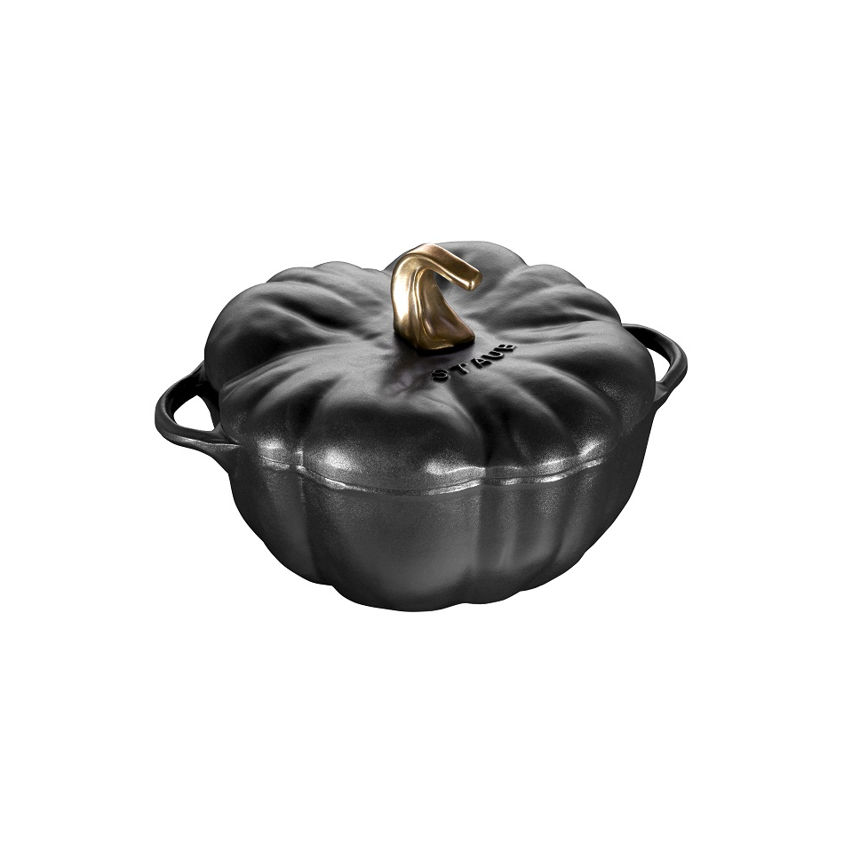 Staub Pumpkin 3.45L / 3.5-Qt Black Cocotte