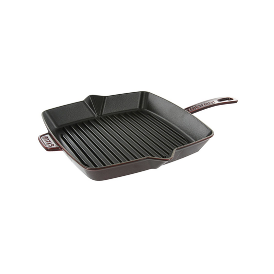 Staub Square 10" Grenadine Grill Pan