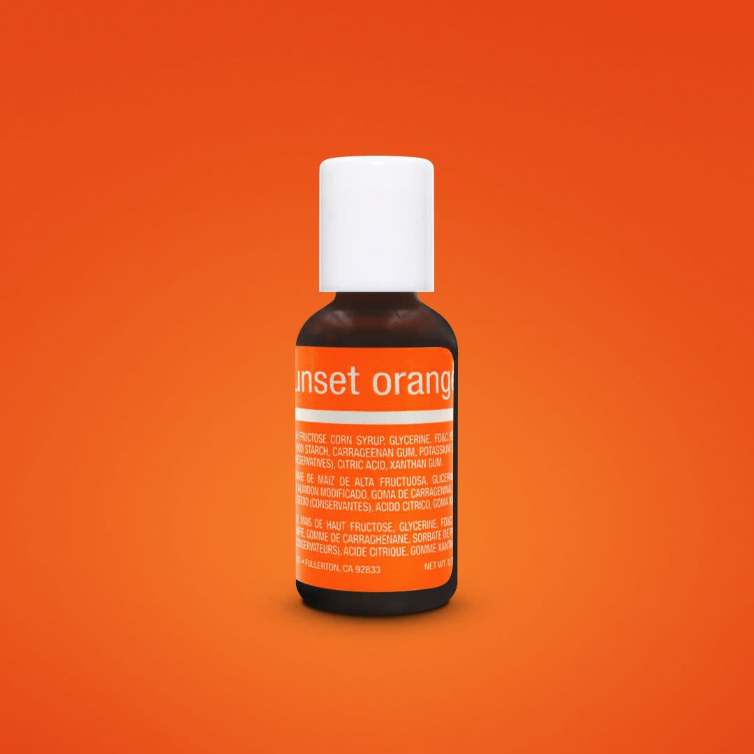 Liqua-Gel Food Colouring - 20ml - Sunset Orange