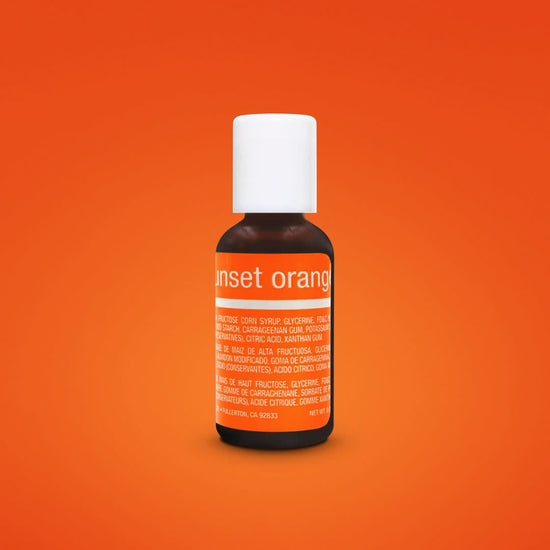 Liqua-Gel Food Colouring - 20ml - Sunset Orange