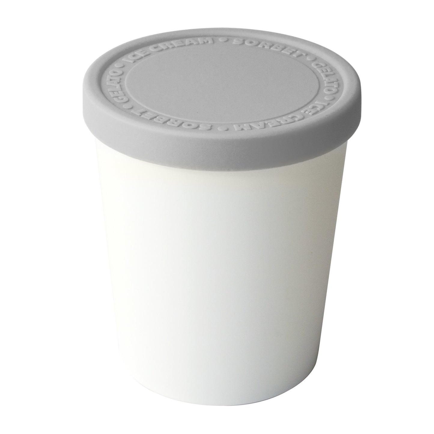 Sweet Treats Ice Cream Tub - Oyster Grey