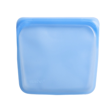 Load image into Gallery viewer, Stasher Reusable Storage - Topaz Blue
