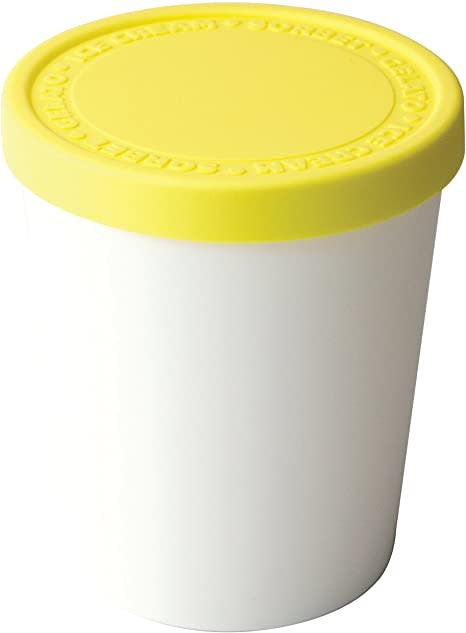 TOVOLO® Sweet Treats Ice Cream Tub 1Qt - Lemon Yellow