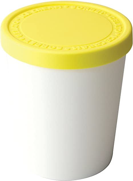 Sweet Treats Ice Cream Tub - Lemon Yellow