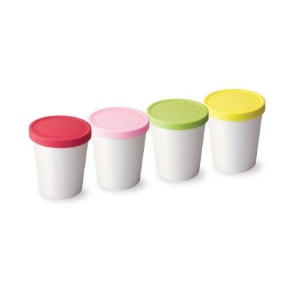 Mini Sweet Treats Ice Cream Tub - Set 4 - 6oz