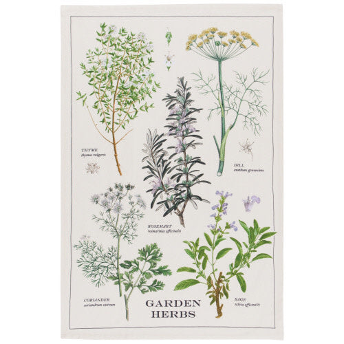 Load image into Gallery viewer, Tea Towel - Garden Herbs
