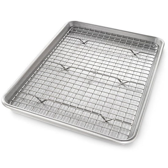 Jelly Roll Sheet Pan & Baking Rack Set