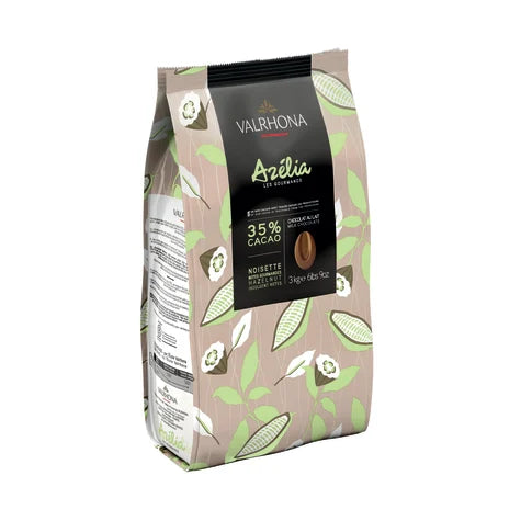Valrhona Azelia Hazelnut Milk Chocolate 35% - 3kg