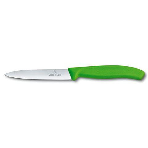 Load image into Gallery viewer, Paring Knife 4&amp;quot; / 10cm Straight Blade, Spear Point Green
