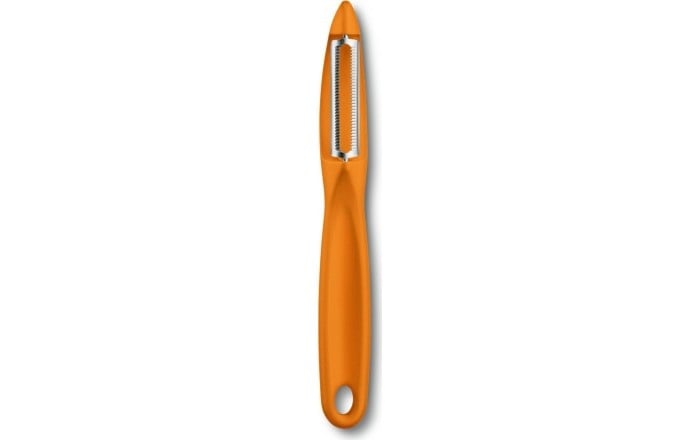 Peeler Vertical Micro Serrated Orange