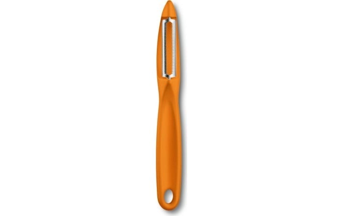 Load image into Gallery viewer, Peeler Vertical Micro Serrated Orange
