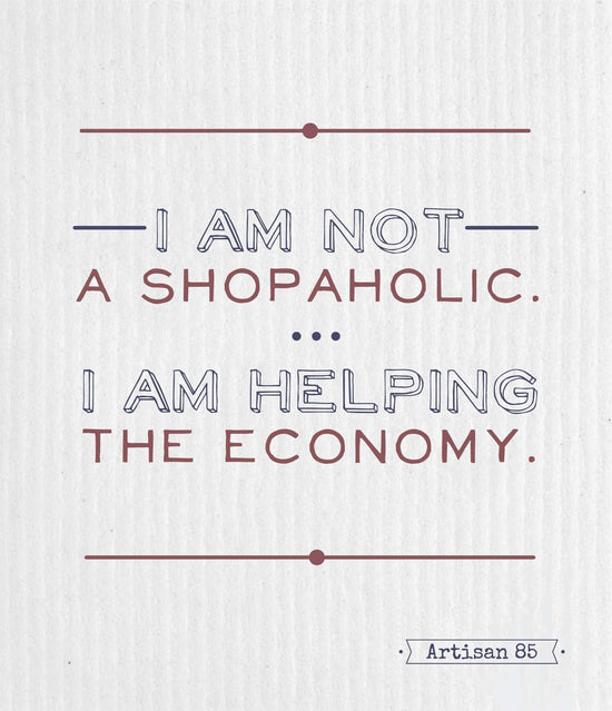 Shopaholic Swedish Cloth