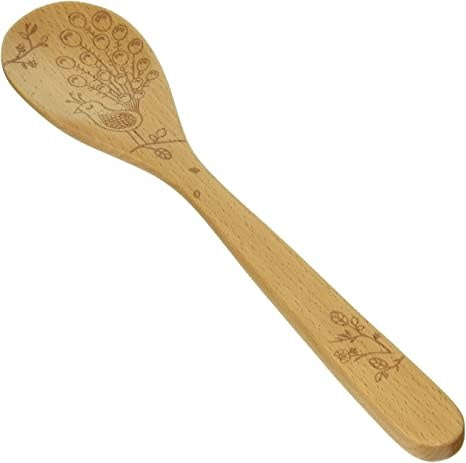 Load image into Gallery viewer, Beechwood Mixing Spoon - Woodland
