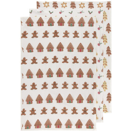 Floursack Dishtowel Set/3 - Christmas Cookies